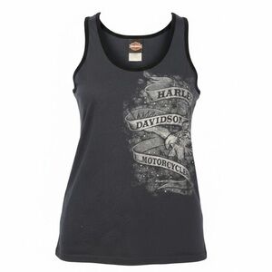 Harley-Davidson Charcoal Graphic Tank P2P 21”